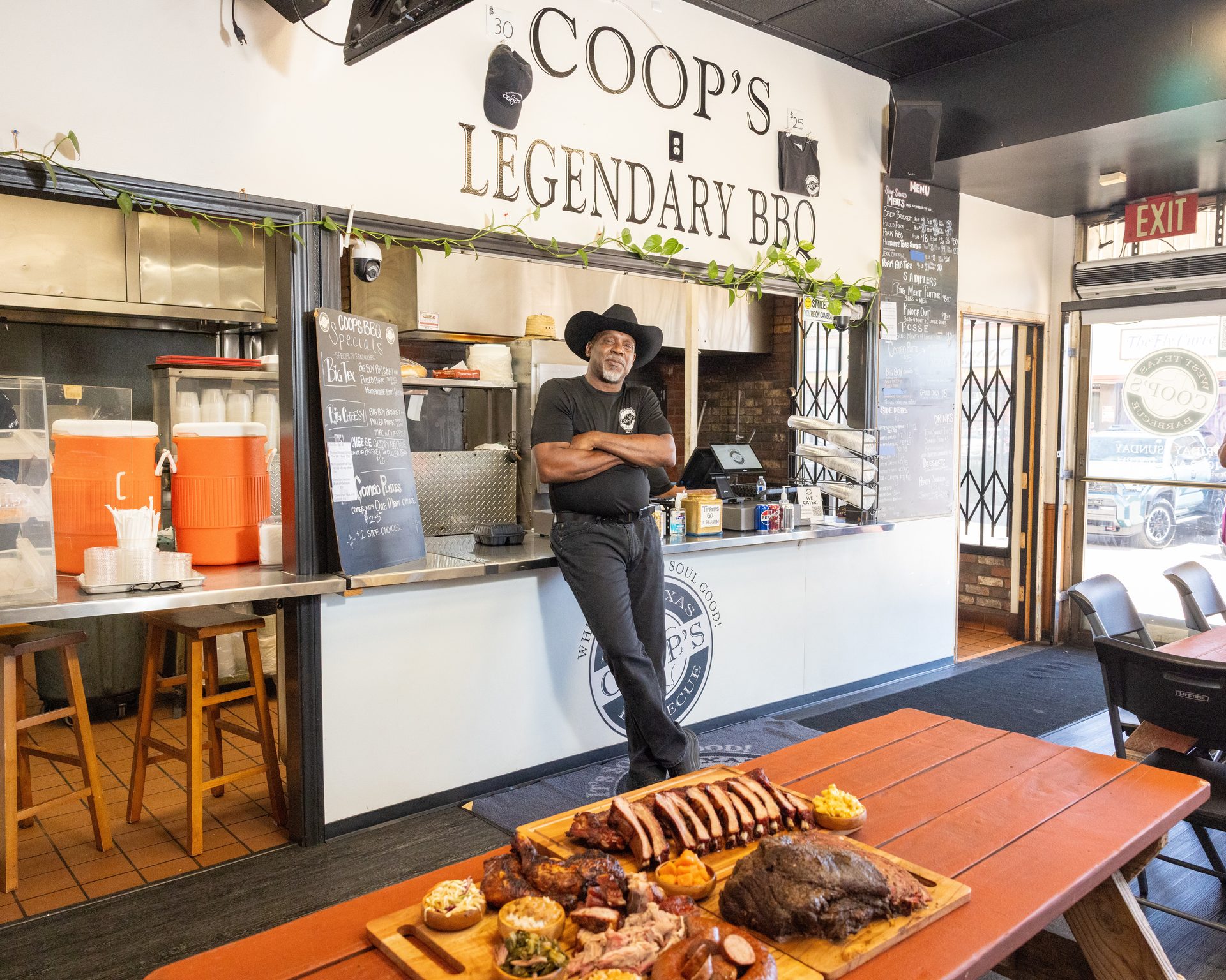 Mr. Coop and the people he feeds